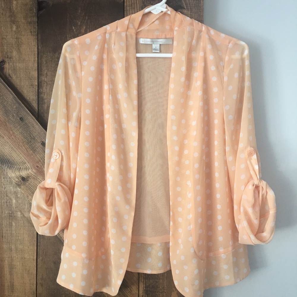 LAUREN CONRAD lightweight blazer cardigan